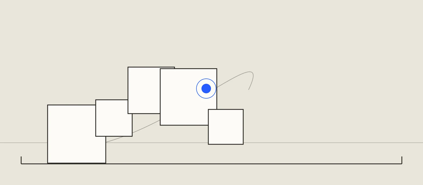 Many generated forms narrowing into a few approved assets
